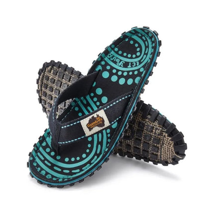 „Gumbies“ unisex šlepetės per pirštą ISLANDER FLIP-FLOP DOTTY