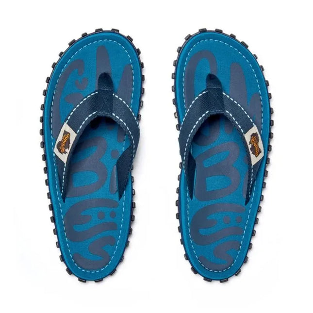 Gumbies vyriškos šlepetės per pirštą ISLANDER FLIP-FLOP MĖLYNOS (SURF)