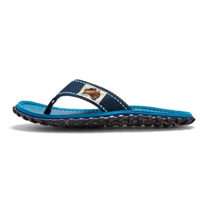 Gumbies vyriškos šlepetės per pirštą ISLANDER FLIP-FLOP MĖLYNOS (SURF)