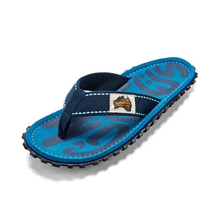 Gumbies vyriškos šlepetės per pirštą ISLANDER FLIP-FLOP MĖLYNOS (SURF)
