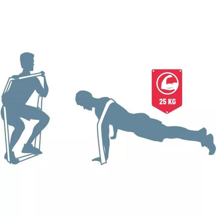 GUMINĖ JĖGOS JUOSTA PASIPRIEŠINIMO JUOSTA 25KG UMBRO