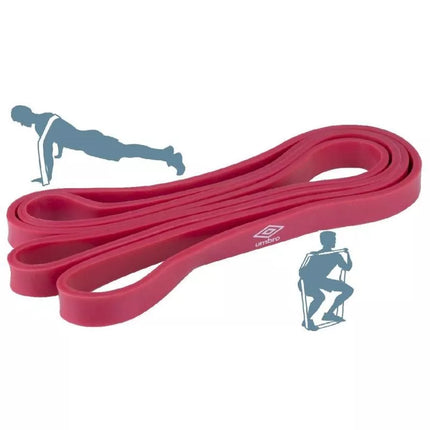 GUMINĖ JĖGOS JUOSTA PASIPRIEŠINIMO JUOSTA 25KG UMBRO