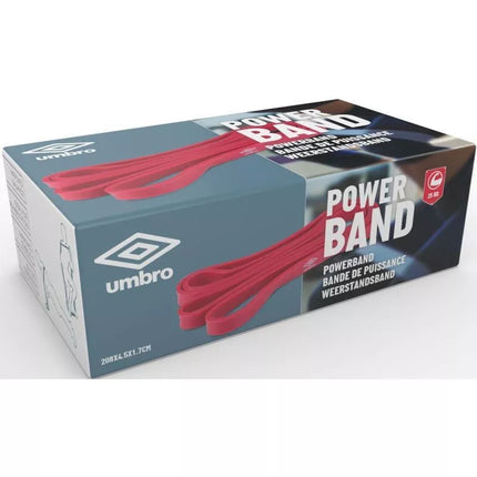 GUMINĖ JĖGOS JUOSTA PASIPRIEŠINIMO JUOSTA 25KG UMBRO