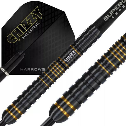 Harrows Chizzy Dave Chisnall 3 90% plieniniai smiginiai