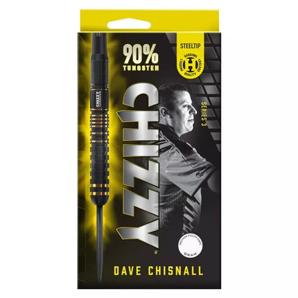 Harrows Chizzy Dave Chisnall 3 90% plieniniai smiginiai
