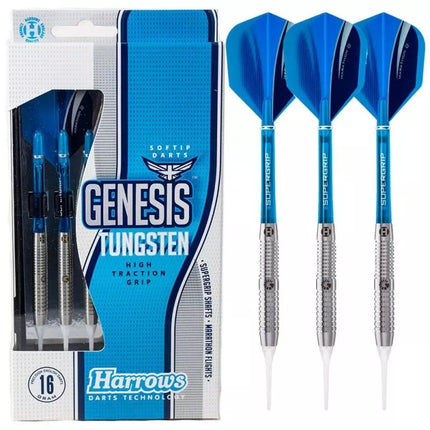 Harrows Genesis volframiniai smiginiai su minkštu antgaliu HS-TNK-000013289