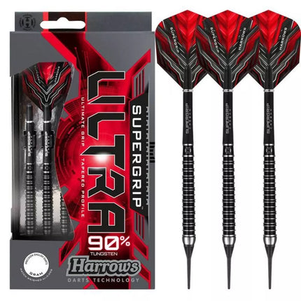 Harrows Supergrip Ultra Dartai 90% Softip HS-TNK-000013877