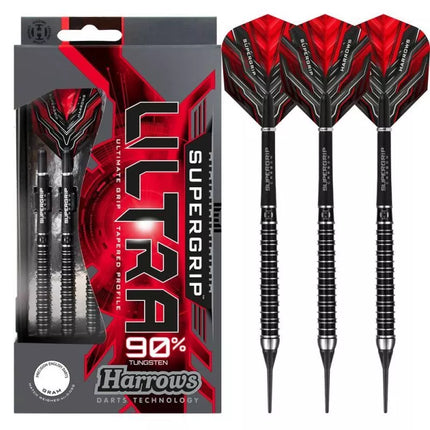 Harrows Supergrip Ultra Dartai 90% Softip HS-TNK-000013877