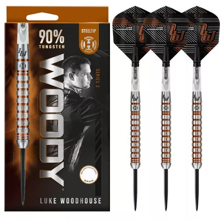 Harrows Woody Luke Woodhouse 2 90% plieniniai smiginiai