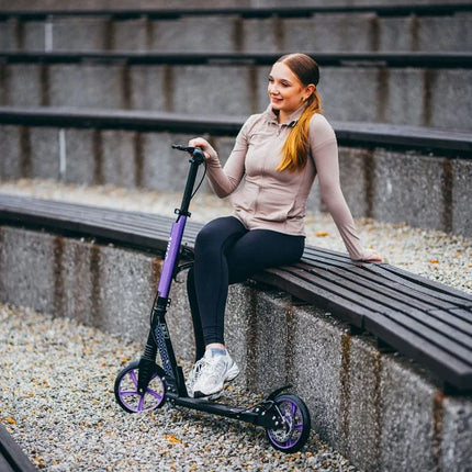 HM124T VIOLETINIS PASPIRTUKAS SU DISKINIAIS STABDŽIAIS NILS EXTREME