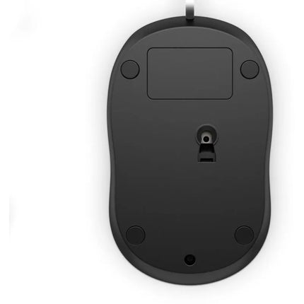 HP 1000 laidinė optinė pelė su 3 mygtukais ir 1000 DPI, juoda, 4QM14AA