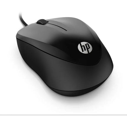 HP 1000 laidinė optinė pelė su 3 mygtukais ir 1000 DPI, juoda, 4QM14AA