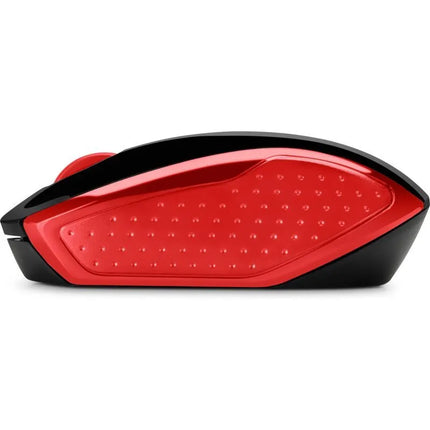 HP belaidė pelė 200 Empress Red, belaidė pelė, raudona ir juoda, 2HU82AA
