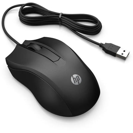 HP laidinė pelė 100, juoda, 6VY96AA