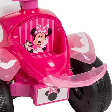 Huffy „Minnie Mouse“ elektrinis keturratis vaikučiams (19073W)