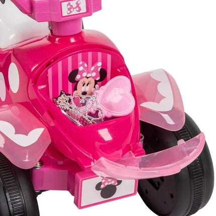 Huffy „Minnie Mouse“ elektrinis keturratis vaikučiams (19073W)