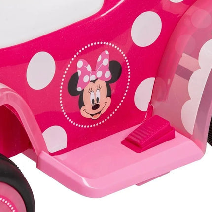 Huffy „Minnie Mouse“ elektrinis keturratis vaikučiams (19073W)