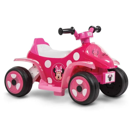 Huffy „Minnie Mouse“ elektrinis keturratis vaikučiams (19073W)