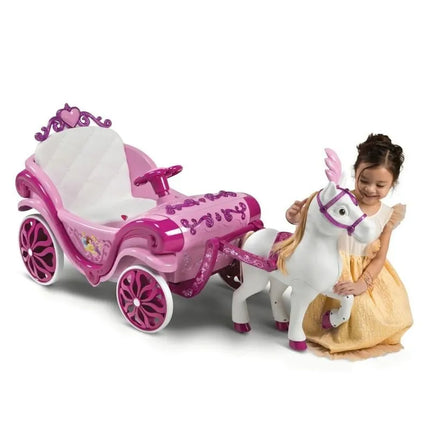 Huffy princesės karieta, vaikiškas elektromobilis (17335W)