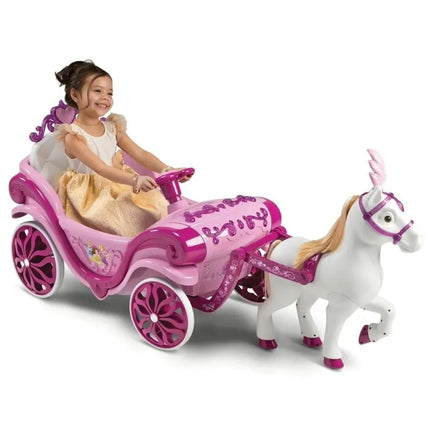 Huffy princesės karieta, vaikiškas elektromobilis (17335W)