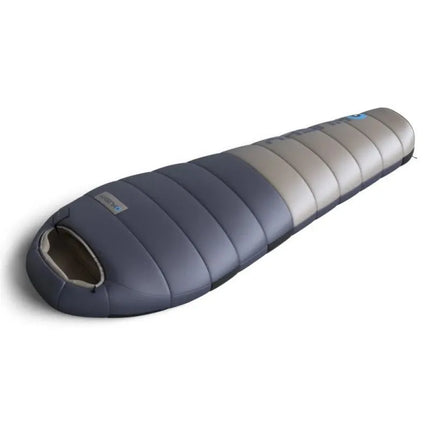 Husky DOPY pūkinis miegmaišis -25 °C, 85 x 220 cm, 1,69 kg, mėlynai pilkas
