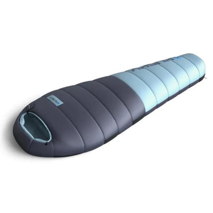 Husky pūkinis miegmaišis DRAPE -20 °C, 85 x 220 cm, 1,25 kg, mėlynas
