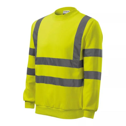HV Essential Unisex džemperis (fluorescencinė geltona)