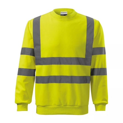 HV Essential Unisex džemperis (fluorescencinė geltona)