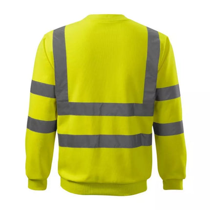 HV Essential Unisex džemperis (fluorescencinė geltona)