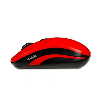 IBOX LORIINI IMOF008WR pelė (optinė; 1600 DPI; raudona)