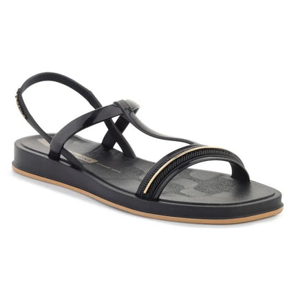 IPANEMA GLOW SAND AD moteriškos basutės, juoda/juoda/auksinė, 27402-BR730