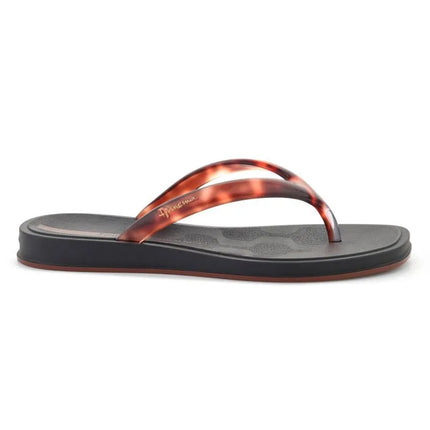 IPANEMA GLOW TRENDY AD basutės, juoda/vėžlio rašto/ruda 27419-BR843
