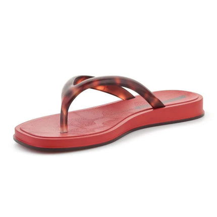 IPANEMA GLOW TRENDY AD moteriškos šlepetės, rudos spalvos plytelių raštas/vėžlio raštas/ruda, 27419-BR846