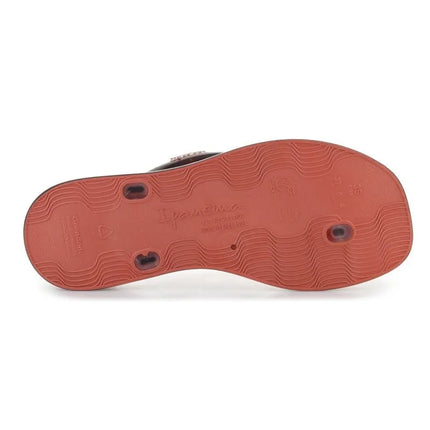 IPANEMA GLOW TRENDY AD moteriškos šlepetės, rudos spalvos plytelių raštas/vėžlio raštas/ruda, 27419-BR846