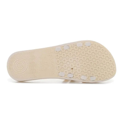 IPANEMA MESH SLIDE II moteriškos basutės, smėlio/sidabro spalvos, 83751-BP395