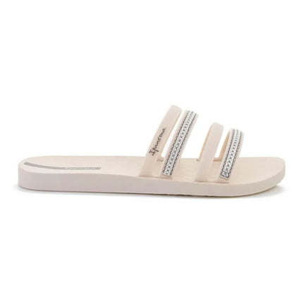 IPANEMA MESH SLIDE II moteriškos basutės, smėlio/sidabro spalvos, 83751-BP395