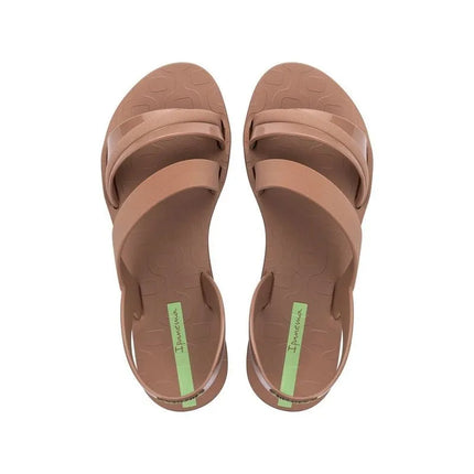 Ipanema moteriškos basutės Vibrant Sandal Fem, madingos, patogios, rudos gumos