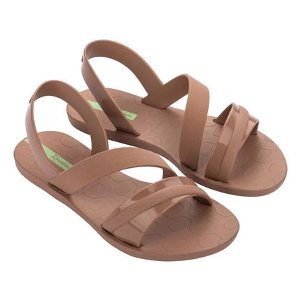 Ipanema moteriškos basutės Vibrant Sandal Fem, madingos, patogios, rudos gumos