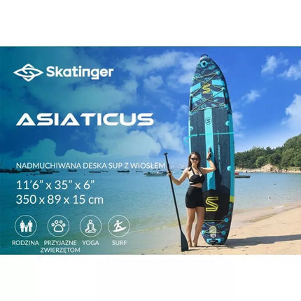 Irklentė SKATINGER Asiaticus 350x89x15 cm Yoga