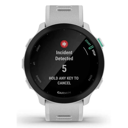 Išmanusis laikrodis Garmin Forerunner 55, 42 mm, MIP, baltas