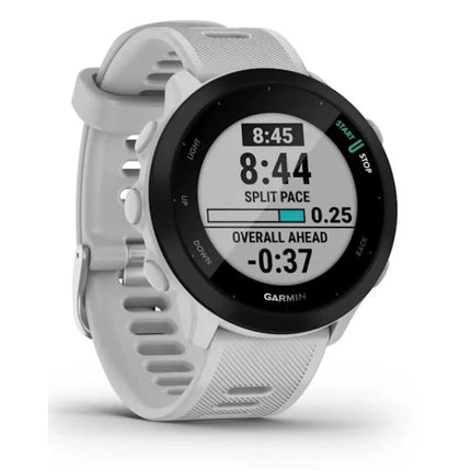 Išmanusis laikrodis Garmin Forerunner 55, 42 mm, MIP, baltas