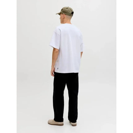 Jack&Jones marškinėliai JJEBARRON TEE SS O-NECK NOOS 12298906 balti