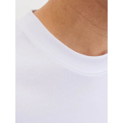 Jack&Jones marškinėliai JJEBARRON TEE SS O-NECK NOOS 12298906 balti