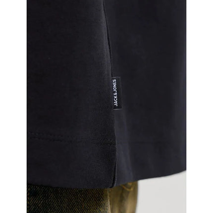 Jack&Jones vyriški marškinėliai JJEBARRON TEE SS O-NECK NOOS 12298906 JUODI