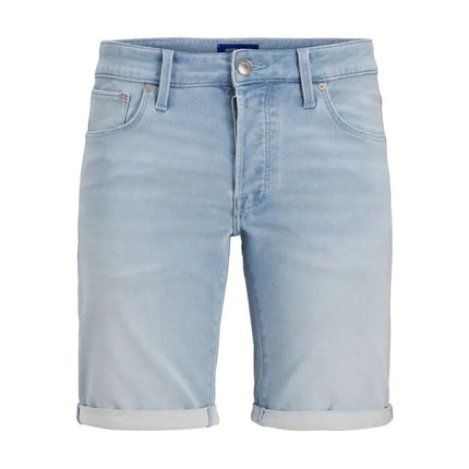 Jack&Jones vyriški šortai JJIRICK JJICON IK SHORTS GE 118 SN 12269609 BLUE DENIM