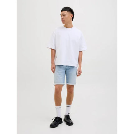 Jack&Jones vyriški šortai JJIRICK JJICON IK SHORTS GE 118 SN 12269609 BLUE DENIM