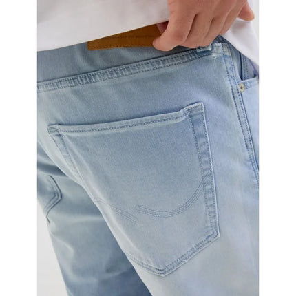 Jack&Jones vyriški šortai JJIRICK JJICON IK SHORTS GE 118 SN 12269609 BLUE DENIM