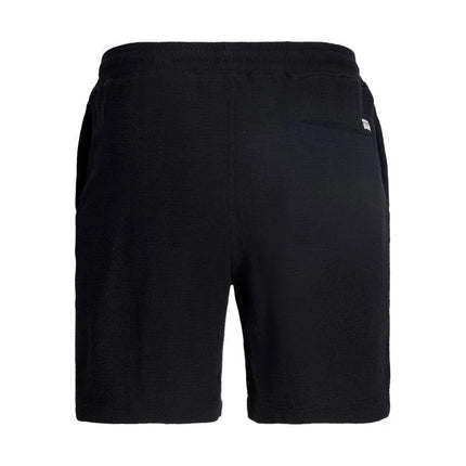 Jack&Jones vyriški šortai JPSTJAIDEN COBA STRIPE JOG SHORTS REG SN 12274413 JUODI