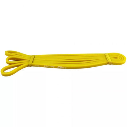 Jėgos juosta 2.5-7.5kg geltona atsparumo juosta EB FIT 1003849