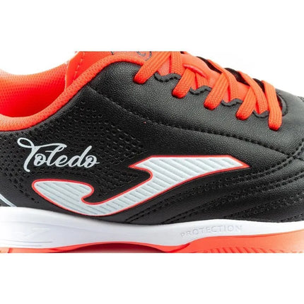 Joma Toledo JR 2601 vaikiški futbolo bateliai salės futbolui, juodi